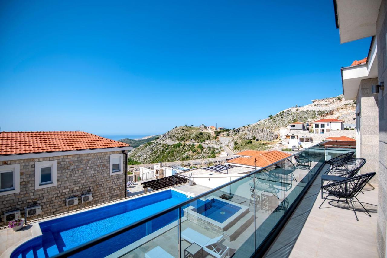 Luxury Villa Miriam With Private Pool And Jet Pool Near Dubrovnik Ivanica Экстерьер фото