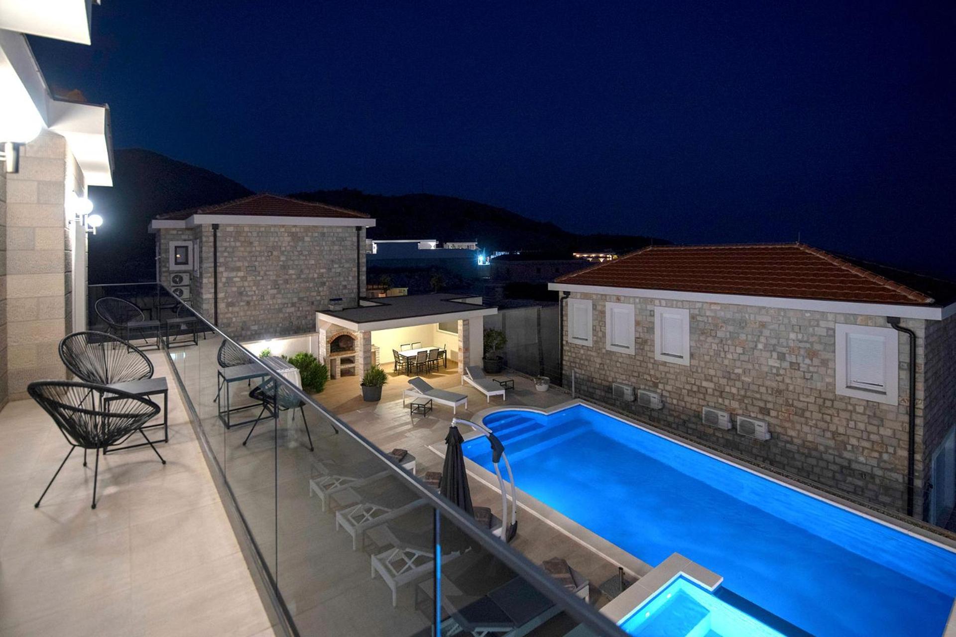 Luxury Villa Miriam With Private Pool And Jet Pool Near Dubrovnik Ivanica Экстерьер фото